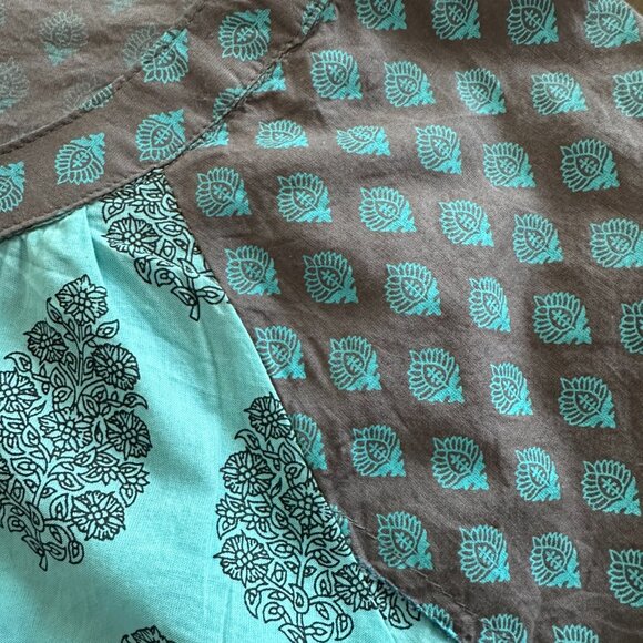 SUNDANCE Women's 100% Cotton Button Up Shirt Top Size M Medium - Picture 7 of 9